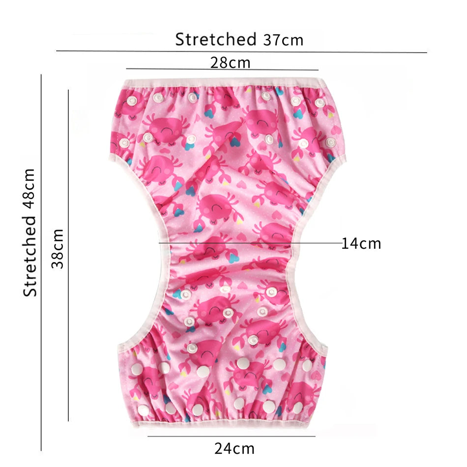 Happyflute Waterproof Reusable Swim Diaper Sunshine Swimming Nappy