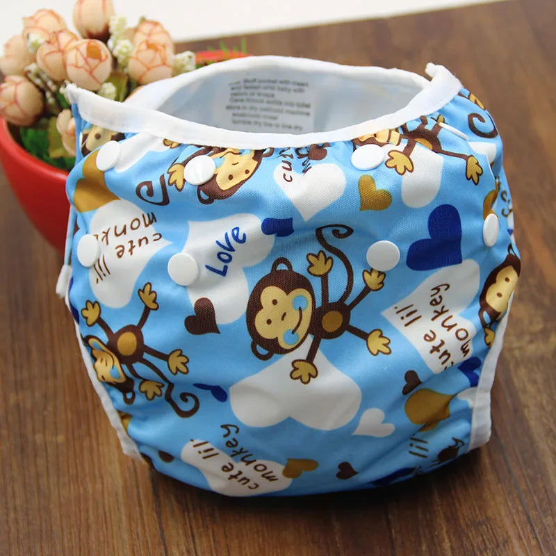 2020 New Baby Swim Diapers Waterproof Adjustable Cloth Diapers Pool Pant