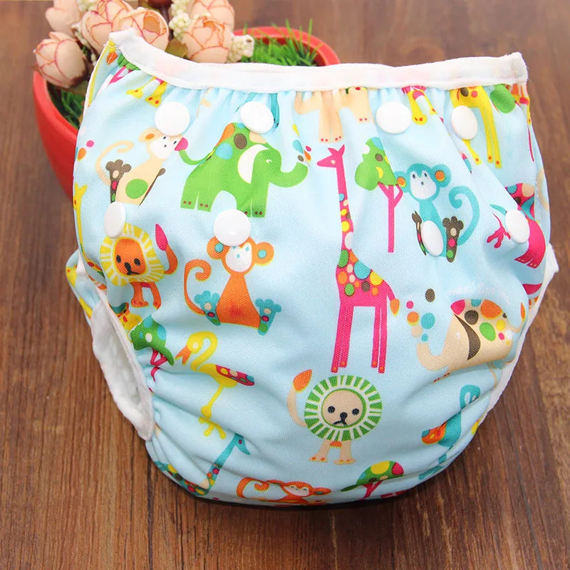 2020 New Baby Swim Diapers Waterproof Adjustable Cloth Diapers Pool Pant