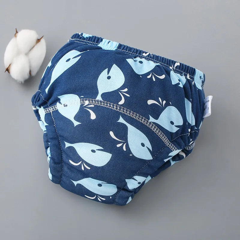 Baby Training Pants Newborn Reusable Cotton Infant Shorts Underwear Cloth