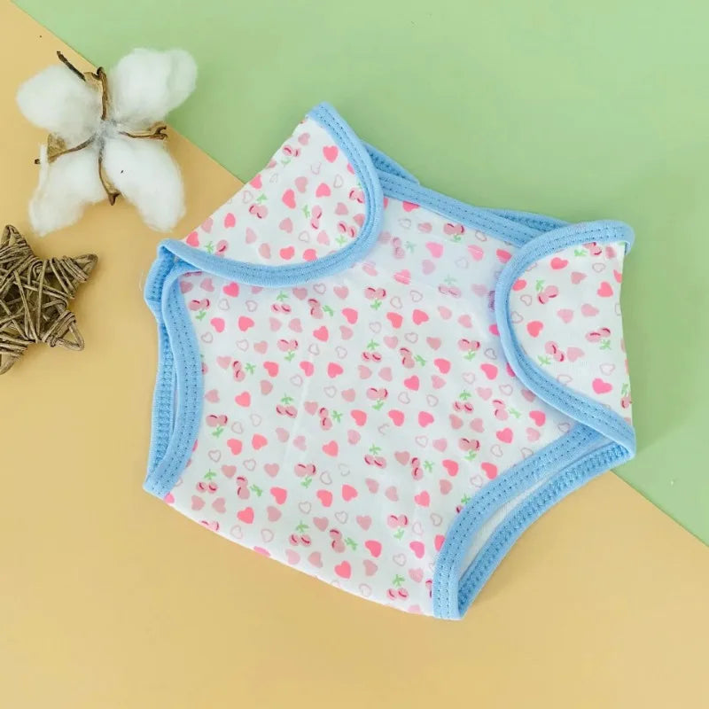 Kids Nappies Reusable Diaper Cover Adjustable Children cute Cartoon pattern Nappy
