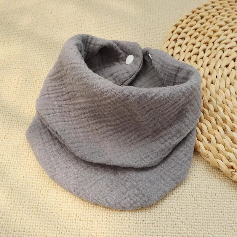 Newborn Bibs Infant Soft Burp Cloths Baby Stuff Feeding Drool Bandana Saliva
