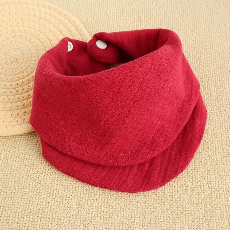 Newborn Bibs Infant Soft Burp Cloths Baby Stuff Feeding Drool Bandana Saliva