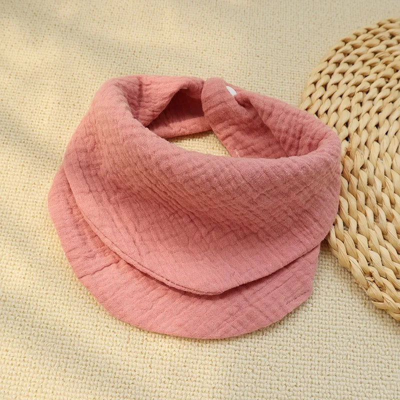 Newborn Bibs Infant Soft Burp Cloths Baby Stuff Feeding Drool Bandana Saliva