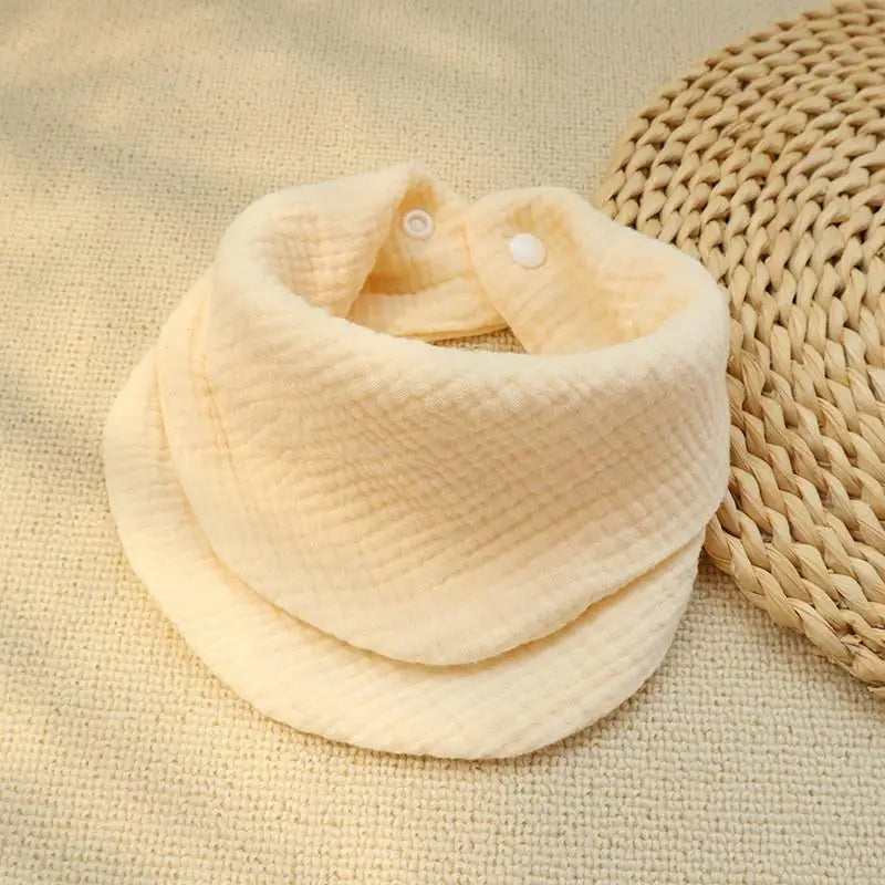 Newborn Bibs Infant Soft Burp Cloths Baby Stuff Feeding Drool Bandana Saliva