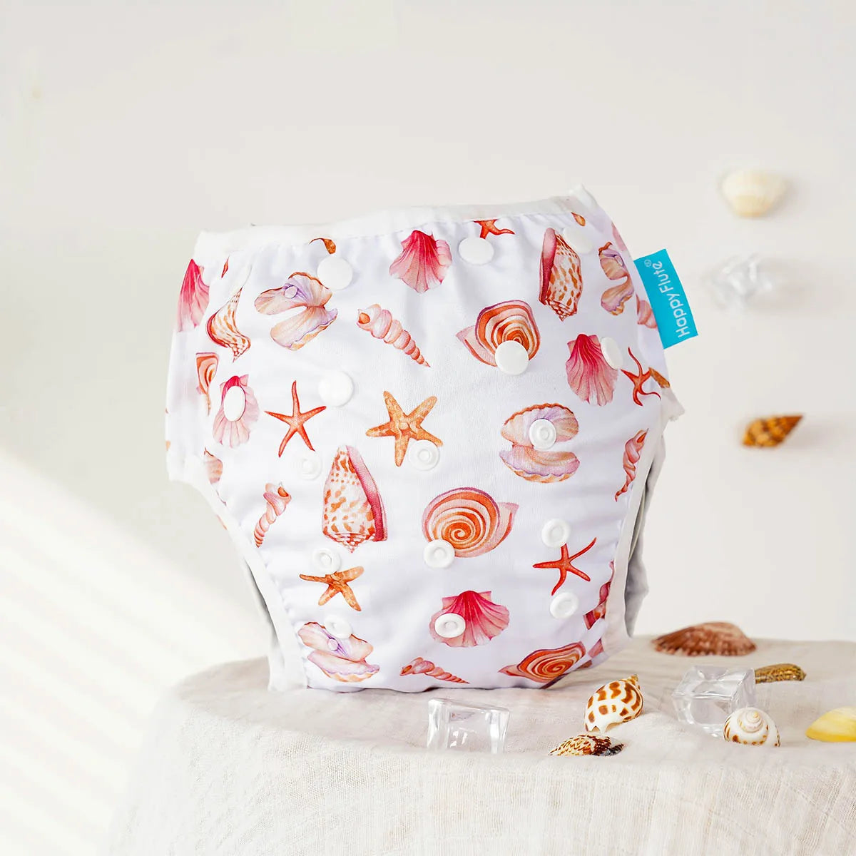 Happyflute Waterproof Reusable Swim Diaper Sunshine Swimming Nappy