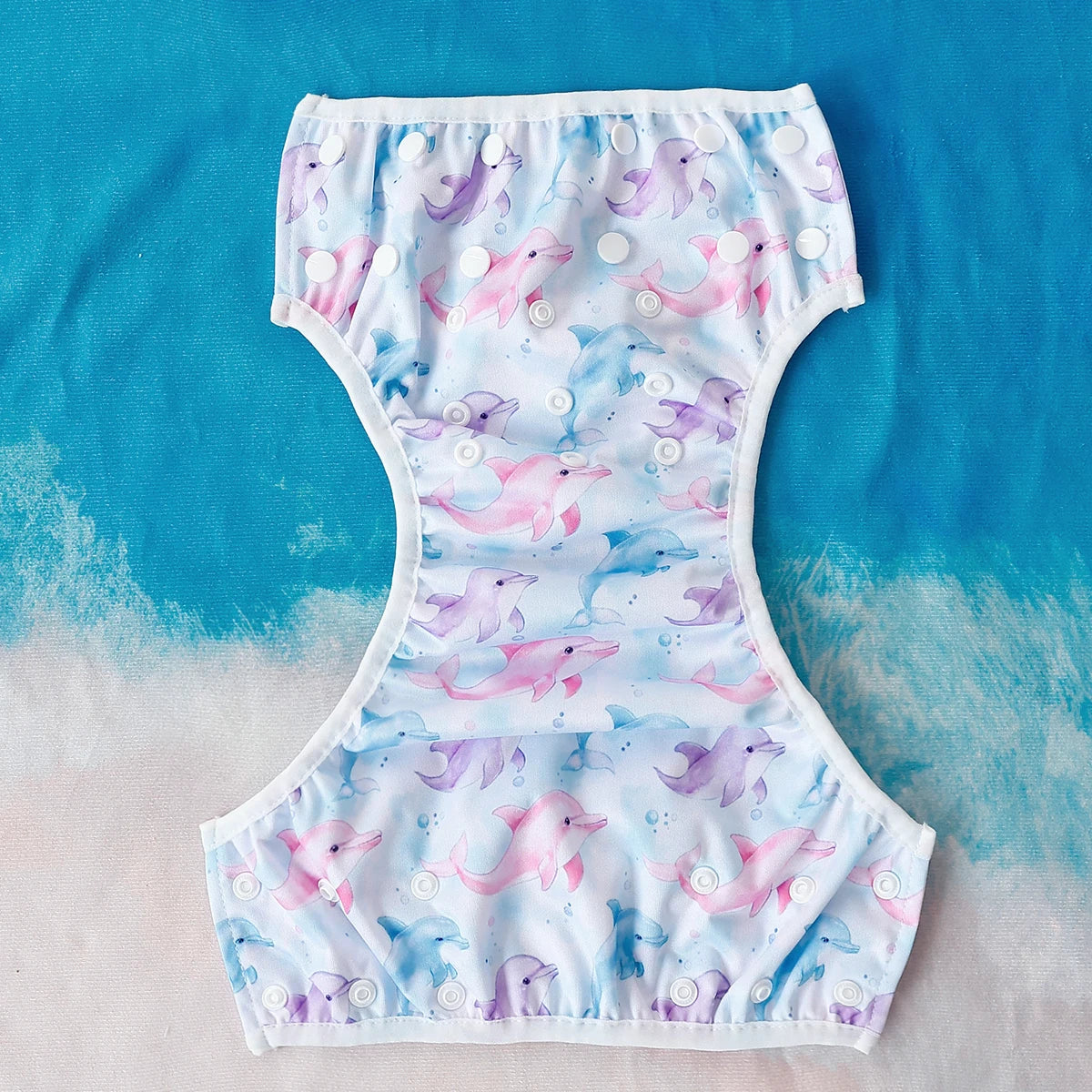 1pc Baby Swim Diapers Reuseable Washable & Adjustable for Swimming Lesson