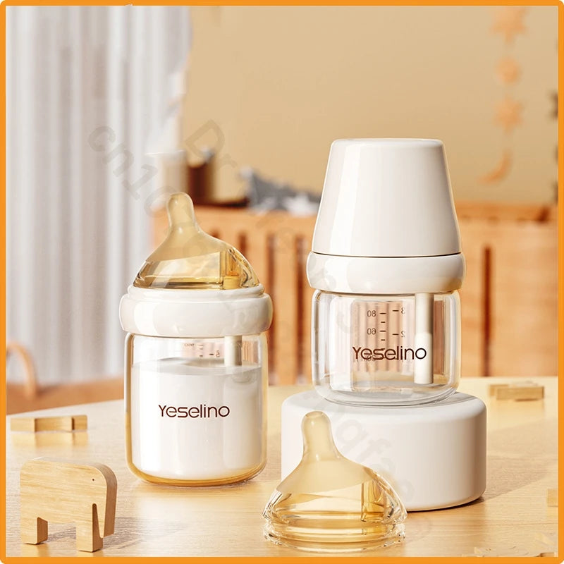 Yeselino 6th Generation Professional Newborn Bottle/High Borosilicate Glass