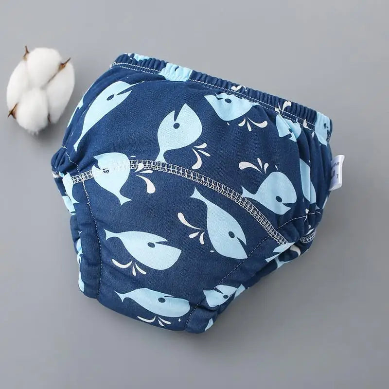 Baby Training Pants Newborn Reusable Cotton Infant Shorts Underwear Cloth