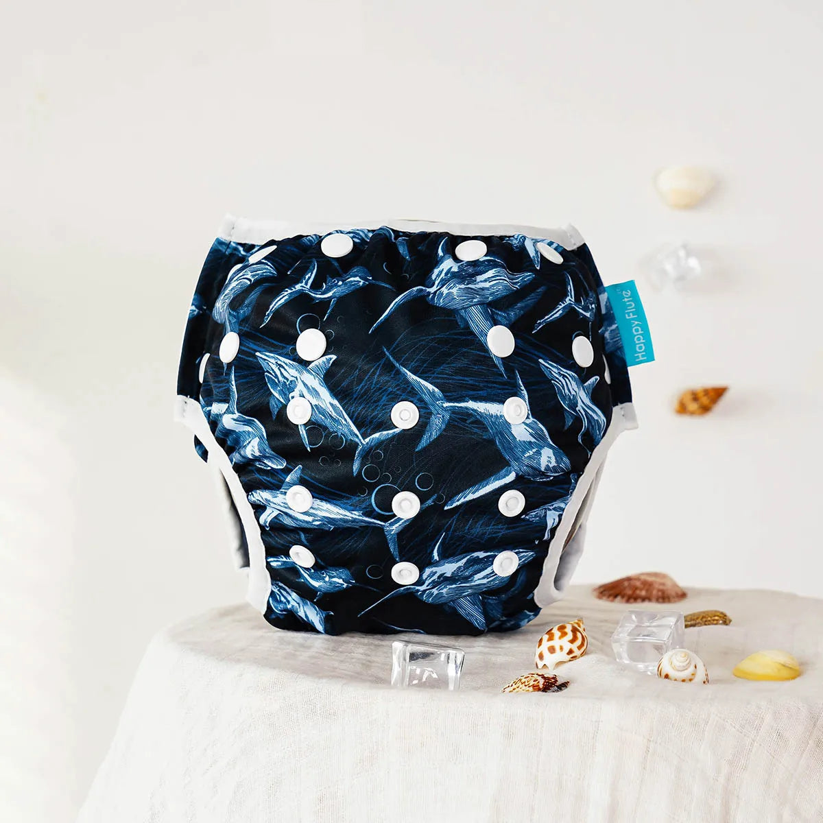 Happyflute Waterproof Reusable Swim Diaper Sunshine Swimming Nappy