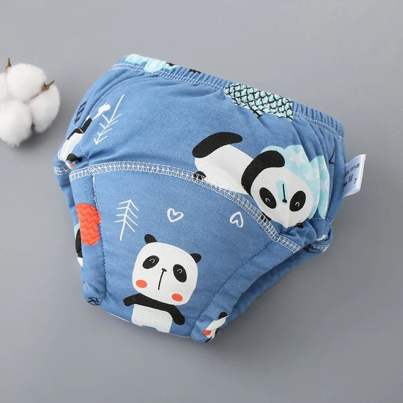 Baby Training Pants Newborn Reusable Cotton Infant Shorts Underwear Cloth