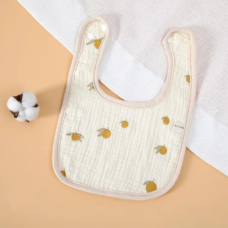 Newborn Bibs Baby Infant Bib Cotton Burp Cloths Bandana Toddler Kids Boy