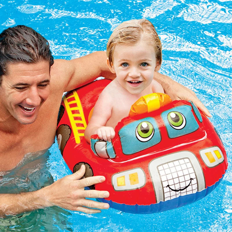 Baby Inflatable Lifeguard Baby Swimming Float Summer Water Toys Baby Buoy Swimming Rings Seat