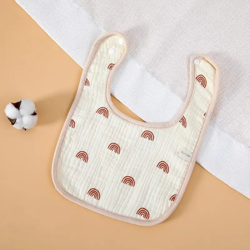 Newborn Bibs Baby Infant Bib Cotton Burp Cloths Bandana Toddler Kids Boy